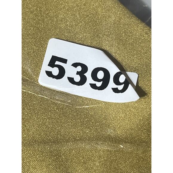 Fabletics Oasis Shine High Waisted Pocket 7/8 Leggings Womens M 8 Gold - Picture 10 of 10
